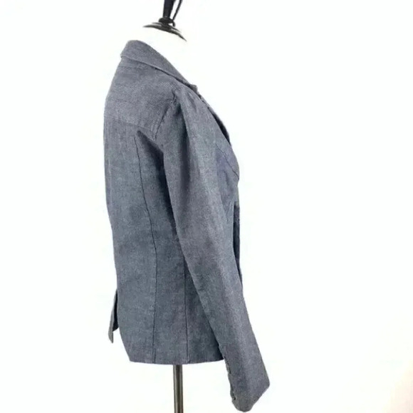 Calvin Klein jeans Jean blazer size SP pockets - Picture 4 of 10